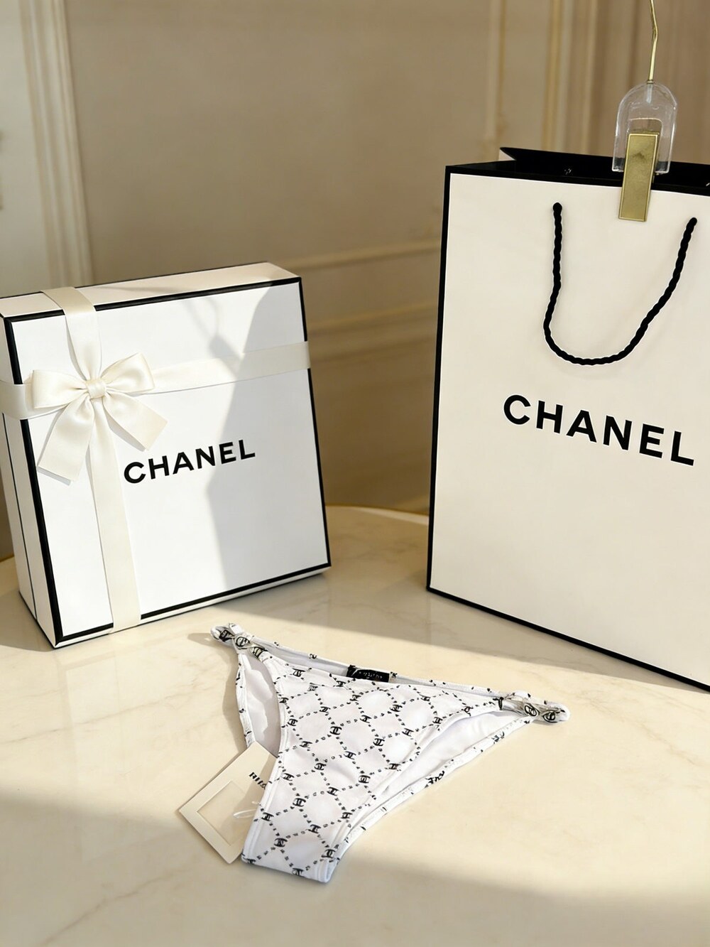 Chanel Iconic Quilted Swimwear - Picture 5 of 6